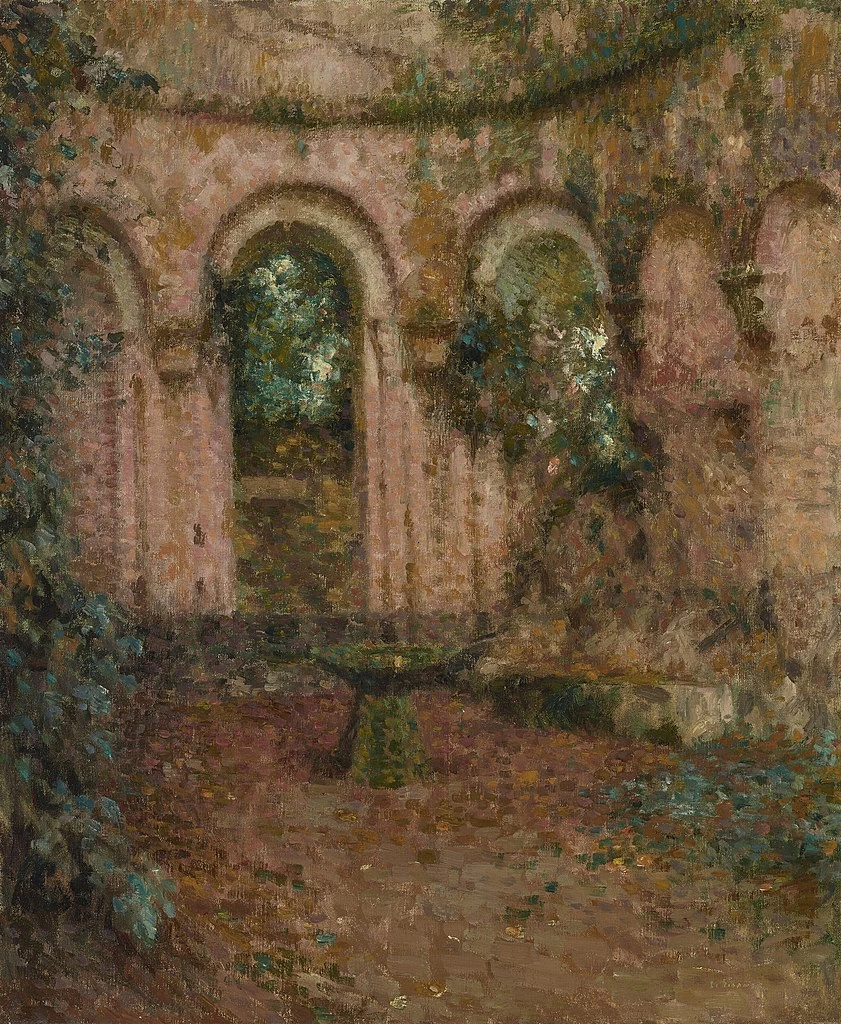 Henri Le Sidaner - 139, La cappella rosa, Montreuil, Bellay